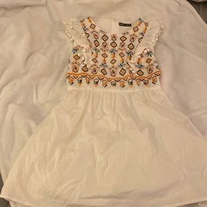Small white dress- never worn